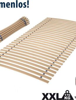 Rollrost Basic Comfort in 90x200 cm und weiteren Größen erhältlich, Jekatex, Kopfteil nicht verstellbar, Fußteil nicht verstellbar, Belastbar bis 170kg