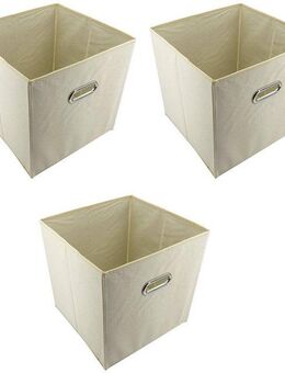 ADOB Aufbewahrungsbox Faltboxen (Set, 3 St), Inklusive Haltegriff