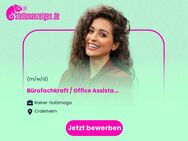 Bürofachkraft / Office Assistant / Sekretär*in (w/m/d) - Crailsheim