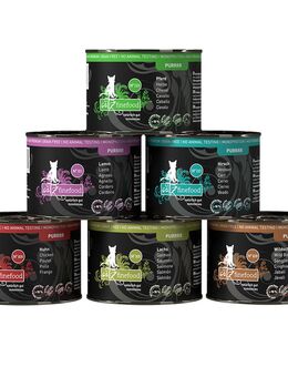 Sparpaket catz finefood Purrrr 12 x 200 g - Mixpaket 2 (6 Sorten)
