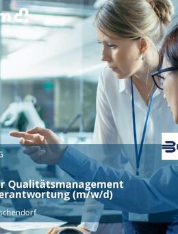 Teamleiter Qualitätsmanagement Materialverantwortung (m/w/d) - Langenwolschendorf