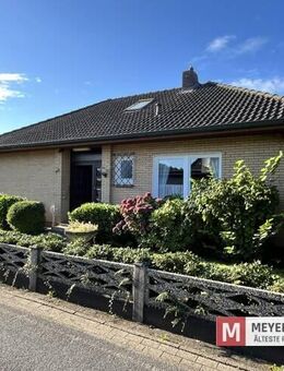 Wohnen auf einer Ebene - Bungalow mit herrlichem Garten und 3 Garagenstellplätzen (Obj.-Nr. 6540) - Rastede