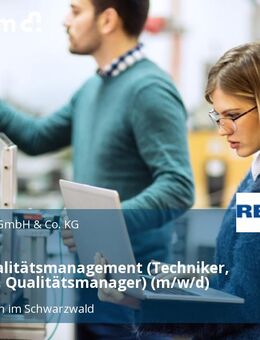 Leiter Qualitätsmanagement (Techniker, Ingenieur, Qualitätsmanager) (m/w/d) - Furtwangen (Schwarzwald)