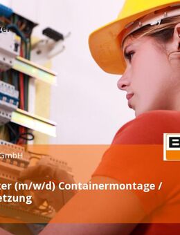 Handwerker (m/w/d) Containermontage / -instandsetzung - Glinde