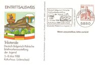 Berlin (West): "Trilaterale - Deutsch-Bulgarisch-Polnische Briefmarkenausstellung. Lüdenscheid", Pri - Brandenburg (Havel)