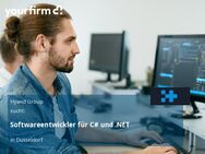 Softwareentwickler für C# und .NET - Düsseldorf