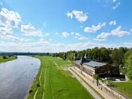 *unwiederbringlicher Blick - sehr helle und schöne 3,5-Zimmer-Maisonette-Wohnung direkt an der Elbe * - Dresden