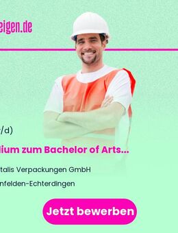 Studium zum Bachelor of Arts (DHBW) (m/w/d) - Leinfelden-Echterdingen