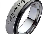 Damenring Wolframring DW126 mit Außengravur - Aholming