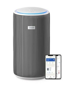 Philips Luftreiniger AC3220/10 PureProtect 3200 Series, Luftreinigungsrate (CADR) 520 m³/h, für 135 m² Räume, 3-Schichten-HEPA-Filtersystem, leise