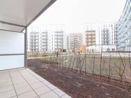 Vielfältig & modern: FRANKY! 3-Zi.-Erdgeschoss-Wohnung in ERSTBEZUG! Terrasse, EBK, Gäste-Duschbad! - Frankfurt (Main)