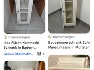 *TOP* IKEA Badezimmerschrank FLÄREN HEMNES Spiegel Kommode weiß - Maintal