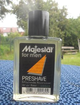 " Majestät for men " - Mann & Schröder GmbH . PRESHAVE . 125 ml . - Lehrte