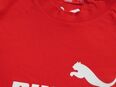 T-Shirts NEU* Herren * Damen * Unisex * Basic * Freizeit * Sport * Kurzarm * Print * T- Shirt ''PUMA'' Gr. 44- 46, 48/ S- M * rot- weiß * in 88499