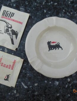 AGIP Aschenbecher - - Allgäu - TOM - München Maxvorstadt