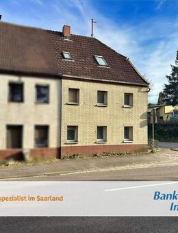 Reihenendhaus mit Potenzial und Gartengrundstück in attraktiver Lage von Homburg-Schwarzenacker - Homburg