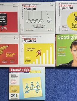 7 Audio-CD´s: Business Spotlight, neuwertig - München