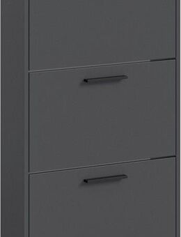 HBZ Schuhkommode Sam (1 St), Schuhkipper, Schuhschrank mit 3 Klappen, BxHxT 59x103x17cm