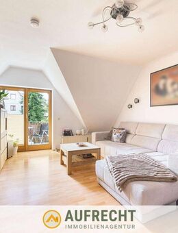 A U F R E C H T °GEMÜTLICH IM GRÜNEN° geräumige 4-Zi.-Maisonettewohnung mit Garten - Erdweg