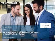 Sachbearbeiter Produktionsvorbereitung (m/w/d) Vollzeit / Teilzeit - Bernburg (Saale)