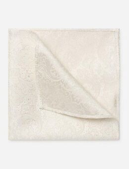 MONTI Einstecktuch TITIAN, Paisley-Muster, Hochwertig verarbeitetes Einstecktuch handrolliert