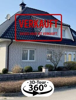 verkauft - weiße Emslandperle mit Garage in ruhiger Lage ** provisionsfrei für den Käufer ** - Lathen