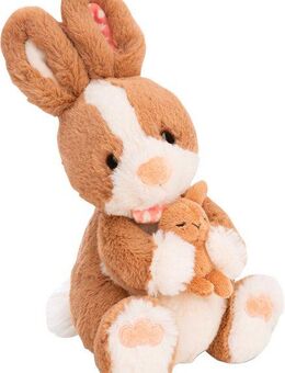 Nici Kuscheltier Meadow Friends, Hase Hopsala 25 cm & Kind schlenkernd GREEN