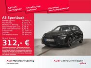 Audi A3, Sportback S line 45 TFSI e Businesspaket Interieur S line Umgebungskamera, Jahr 2023 - München