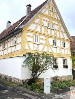 Vergangenheit bewahren und Zukunft genießen! Wohnhaus mit Scheune und Garten in 97656 Unterelsbach! - Oberelsbach