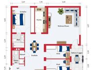 Neuer Preis! Nette 3,5/4,5 Zimmer ETW mit Balkon in Feldrandlage - Erkrath (Fundort des Neanderthalers)