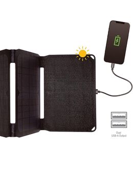 Faltbares Solar Panel VoltSolar 20W, 2x USB-A, Camping Solar - Bad Gandersheim