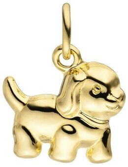 JOBO Kettenanhänger Anhänger Hund, 333 Gold