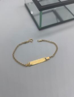 Echt Gold 14k schickes Armband 585 gelbgold - Ahaus