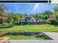 * BIETERVERFAHREN * Mindestgebot von 999.999,- € Einfamilienhaus mit Schwimmteich und parkähnlichem Grundstück - Ettlingen - Ettlingen