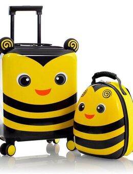 Heys Kinderkoffer Super Tots, 46 cm, Hummel, 2 Rollen, Heys x Joachim Llambi Kindertrolley Kinder Reisegepäck