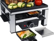 Steba Raclette RC 104, 4 Raclettepfännchen, 900 W