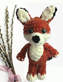 Süßer Amigurumi Fuchs, handgefertigt - Neudorf-Bornstein