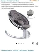 ~ Babywippe Babyschaukel Babywiege 5 stufig in 88662