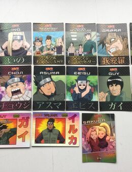 Panini 2002 Naruto Vintage Sammelkarten Set Konvolut - Fulda