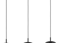 EGLO Pendelleuchte Hängeleuchte ROMAZZINA, exkl. E27, Stahl, Pendellampe, ohne Leuchtmittel, Esszimmerlampe, 90x20x110cm, 3-flammig, modern, minimalistisch