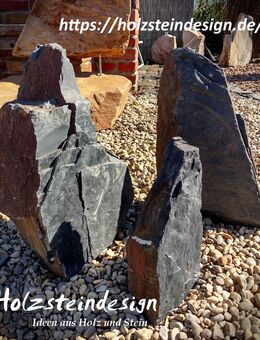 Stele Set aus Schiefer, Naturstein Stelen Mosel Lay 1 - Argenthal