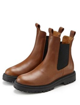 Elbsand Stiefelette Chelseaboots, Schlupfstiefel, Bikerboots aus Leder
