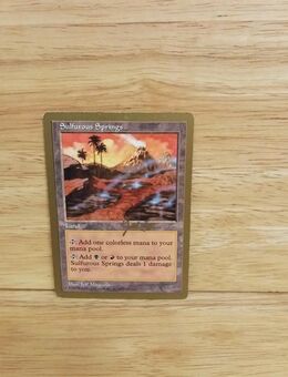 Magic The Gathering-Sulfurous Springs - Nörvenich
