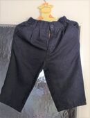 Dunkelblaue Stoffhose - Gr. 80 in 66955