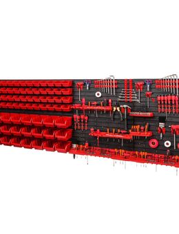 *BESTSELLER* Werkzeugwand Set Werkzeughaltern mit Lochwand Lagersystem Warkzeuglochwand Wandregal Werkstattregal Set - Wuppertal