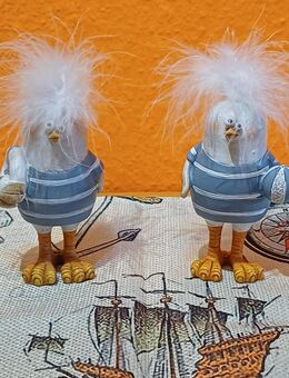 %%...2 er Set Maritime Deko Vögel Rettungsring Ball Sommer Urlaub - Rheinbach