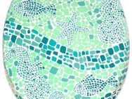 Sanilo WC-Sitz Mosaic World Green, mit Absenkautomatik