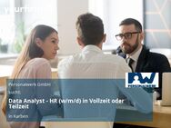 Data Analyst - HR (w/m/d) in Vollzeit oder Teilzeit - Karben