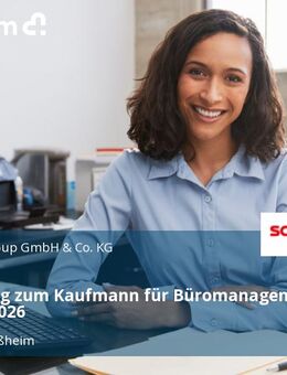Ausbildung zum Kaufmann für Büromanagement (m/w/d) 2026 - Oberschleißheim