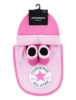 Converse Neugeborenen-Geschenkset CHUCK INFANT HAT BIB BOOTIE SET 3PC (3-tlg)